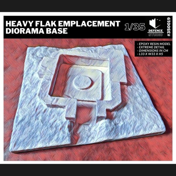 35019 - Heavy Flak Emplacement (1/35)