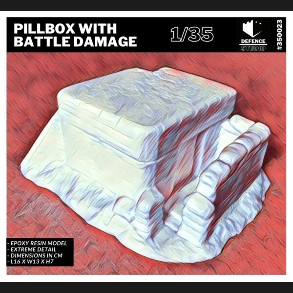 35023 - Pillbox With Battle Damage (1/35)