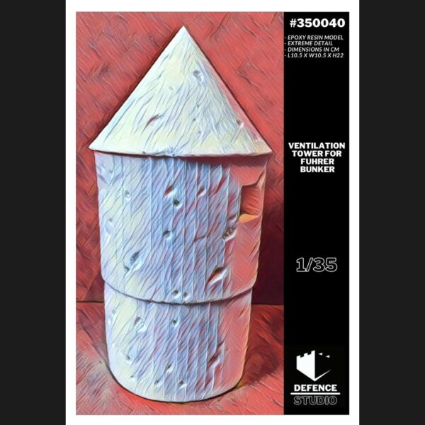 35040 - Ventilation Tower For Fuhrer Bunker (1/35)