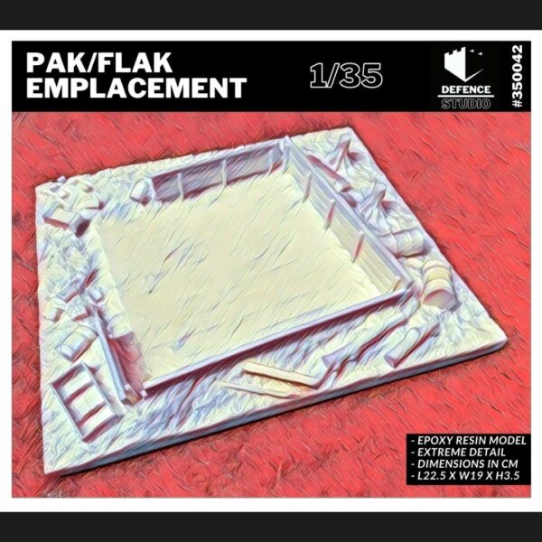 35042 - Pak Flak Emplacement (1/35)