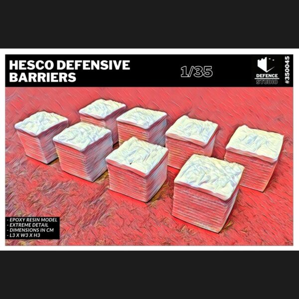 35045 - Hesco Defensive Barriers (1/35)