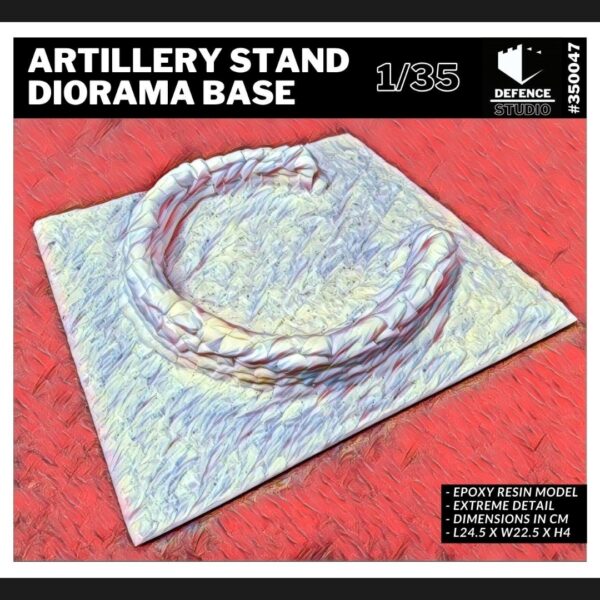 35047 - Artillery Stand Diorama Base (1/35)